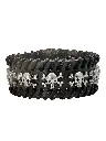 [BR3213] Skull X-Bone Whipstitch Bracelet.webp