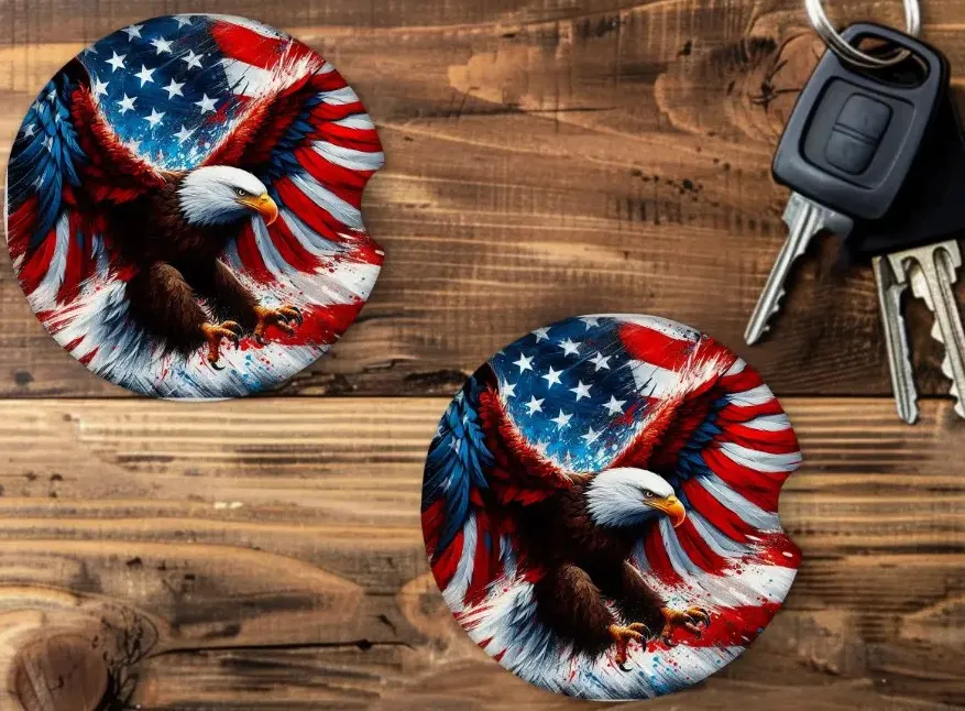 [CA2929] Soaring Spirit Car Coasters