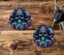 Celtic Skull Car Coaster