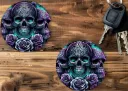 Celtic Skull Car Coaster