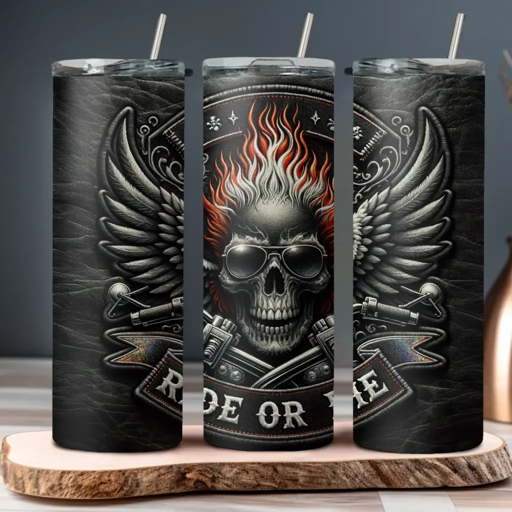 [ST2922] Skullfire Tumbler