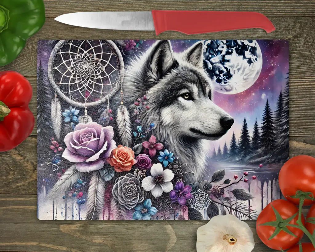 [CB2231] Lunar Spirit Cutting Board