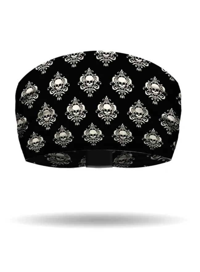 [KB1622-BLACK] Flourished Phantom Knotty Band (BLACK)