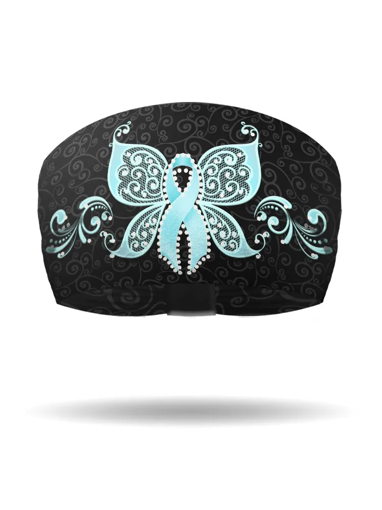 Awareness Butterfly Ribbon Knotty Band