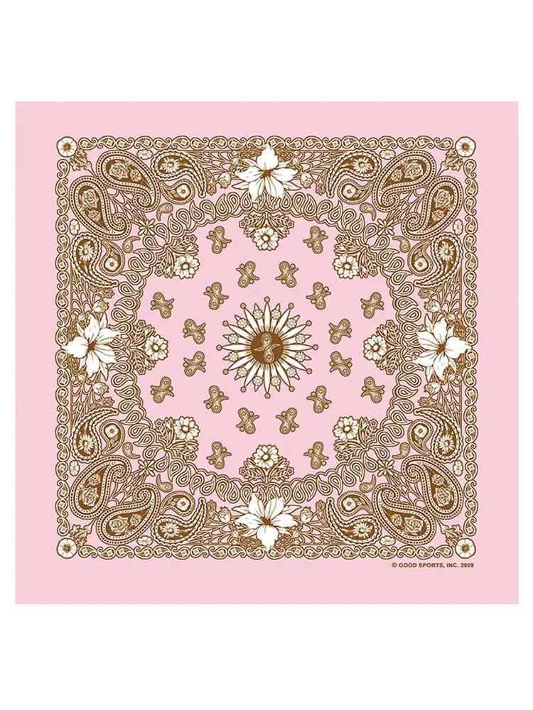 [BA1500] Floral Paisley Bandana