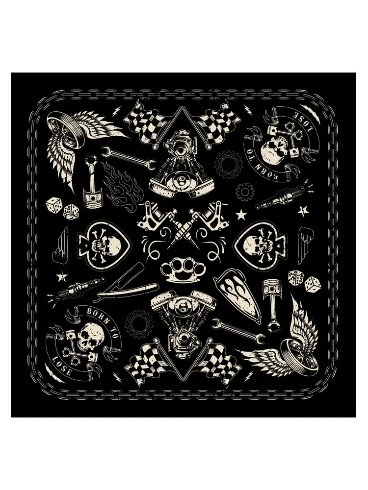 [BA2325] Moto-Medley Bandana