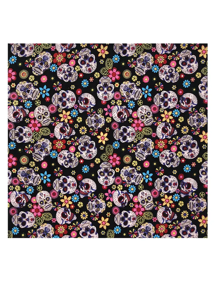 [BA2900] Sugar Skulls Bandana