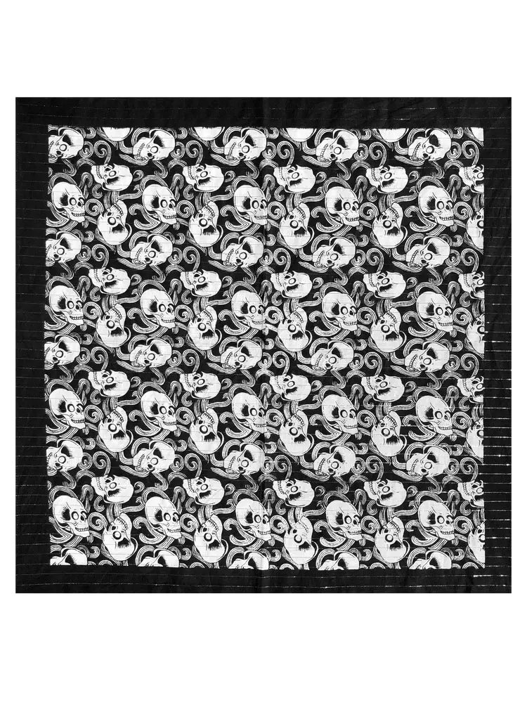 [BA2926] Skull Flourish Bandana