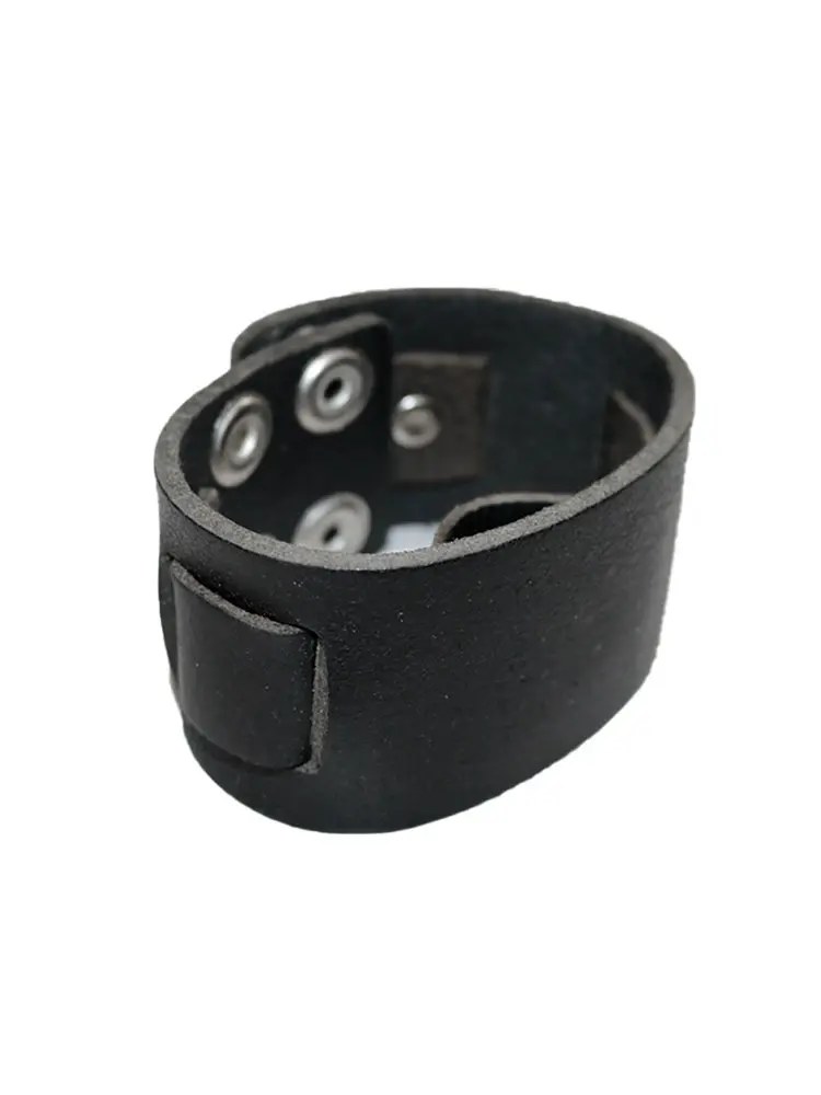 [BR1330] Genuine Leather Cuff