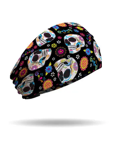 [KB1599] Fiesta Skulls Knotty Band