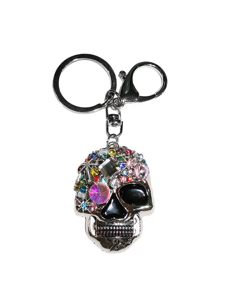 [KC1226] Bones & Gemstones Key Chain