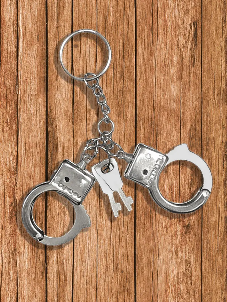 3" Handcuffs Key Ring