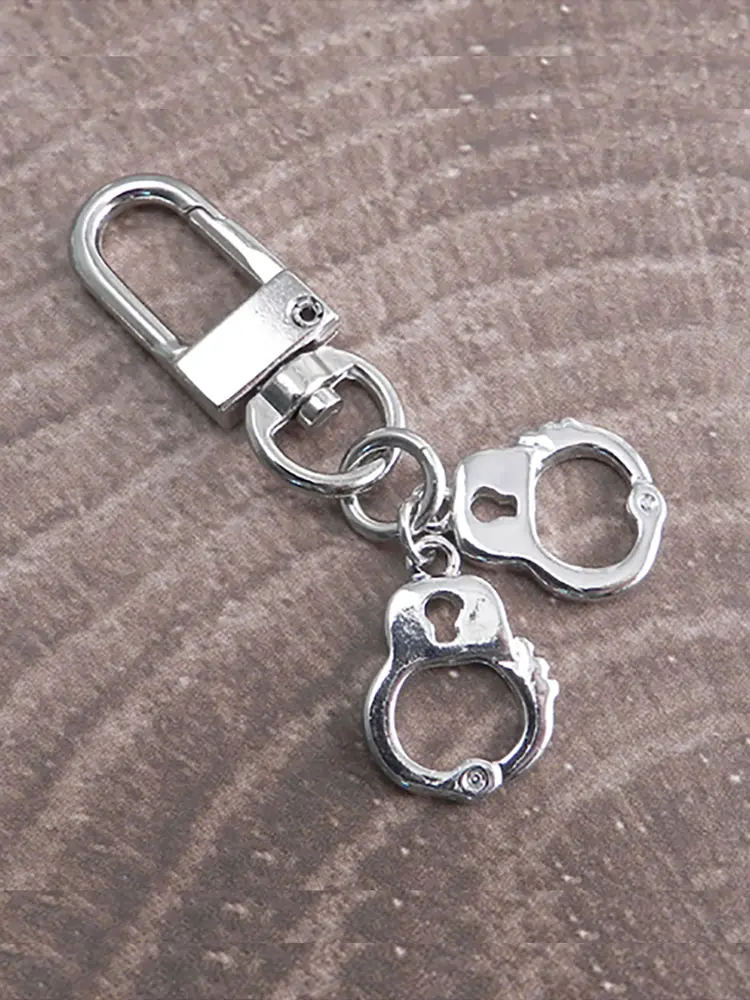Mini Handcuffs Key Chain