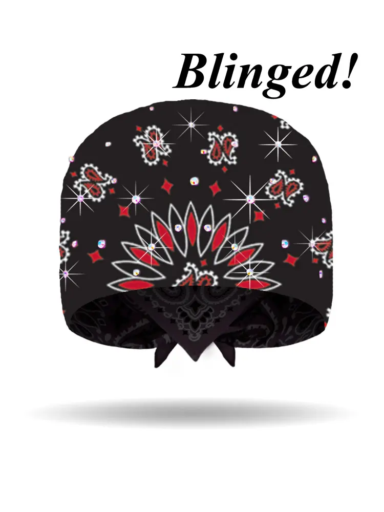 [BA2101R] Classic Paisley DAZZLED Bandana