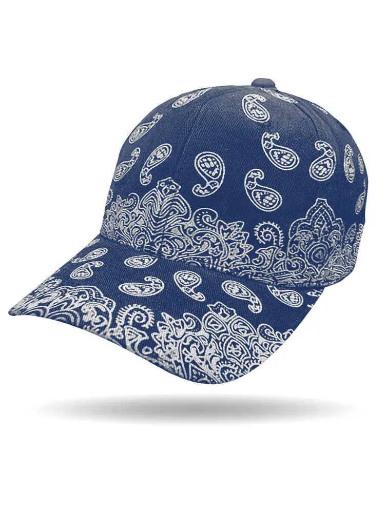 Bandana Print Cap