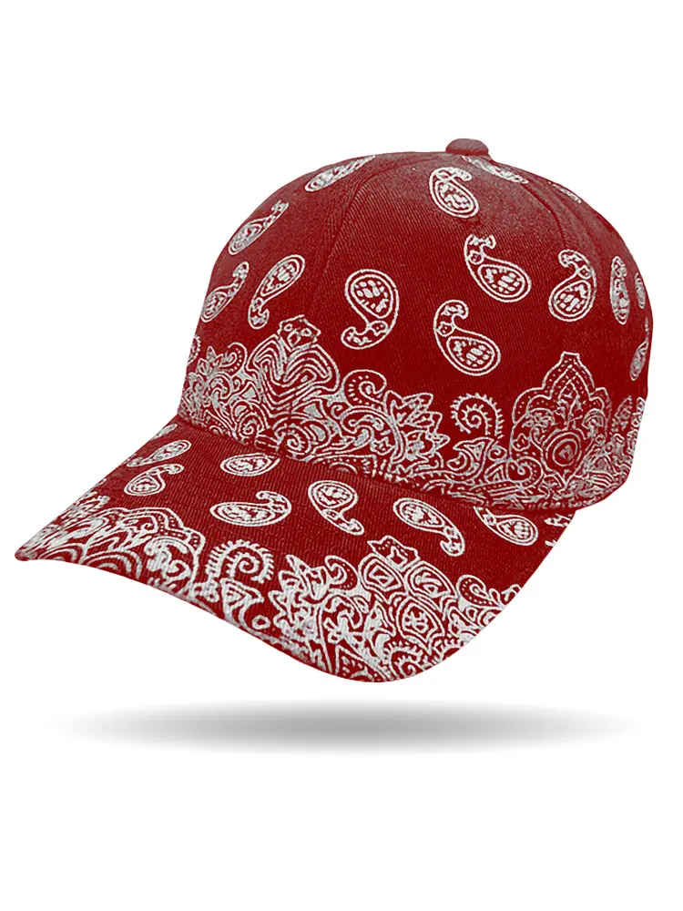 Bandana Print Cap