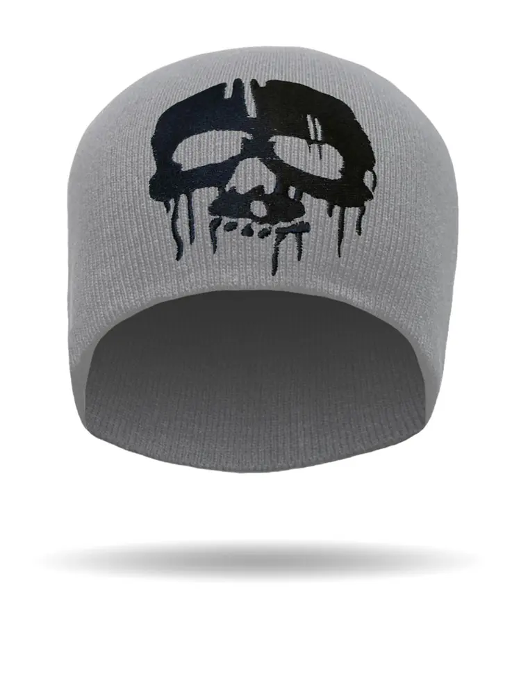 Drip Skull Beanie