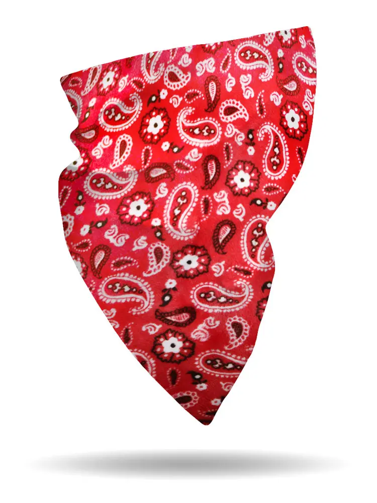 Plush Bandana Scarf Gaiter