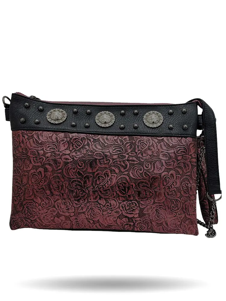 Tooled Conch Hip Bag