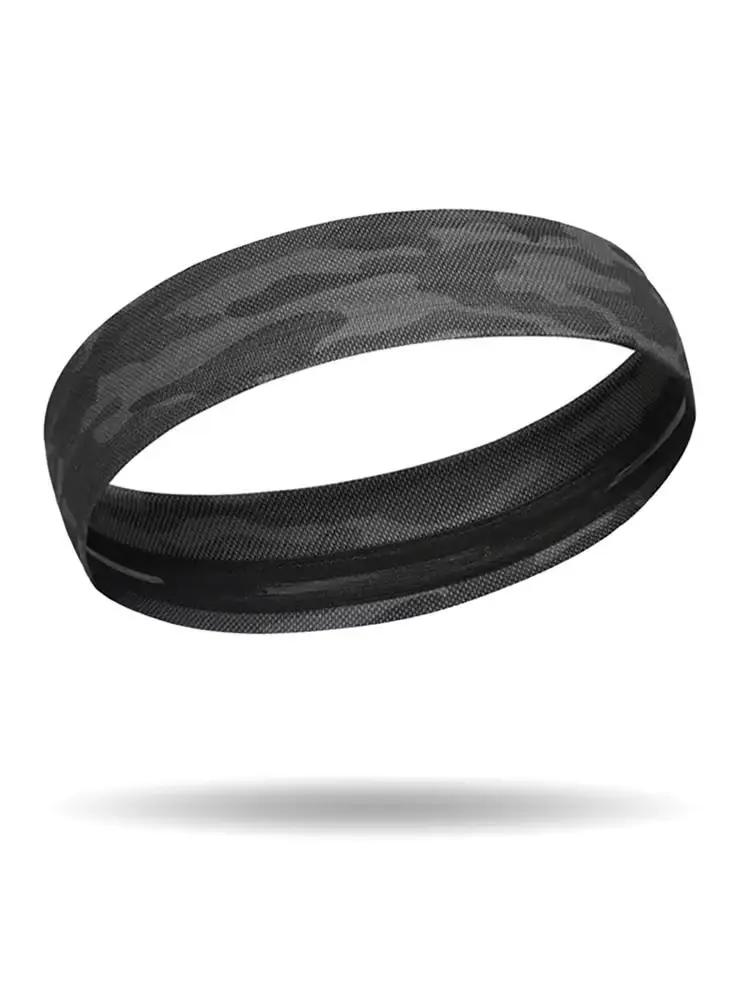 [HG1817-GRY/BLK] Digi-Camo HeadGripper Headband (GREY/BLACK)