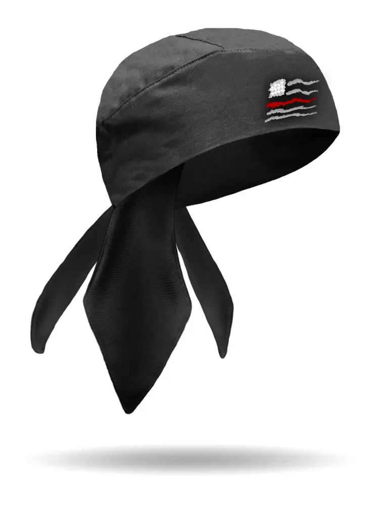 Wavy Service Flag Headwrap