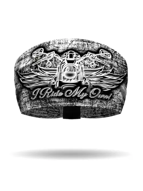 [KB1929-BLK] I Ride My Own Winged Bike Knotty Band (BLACK)