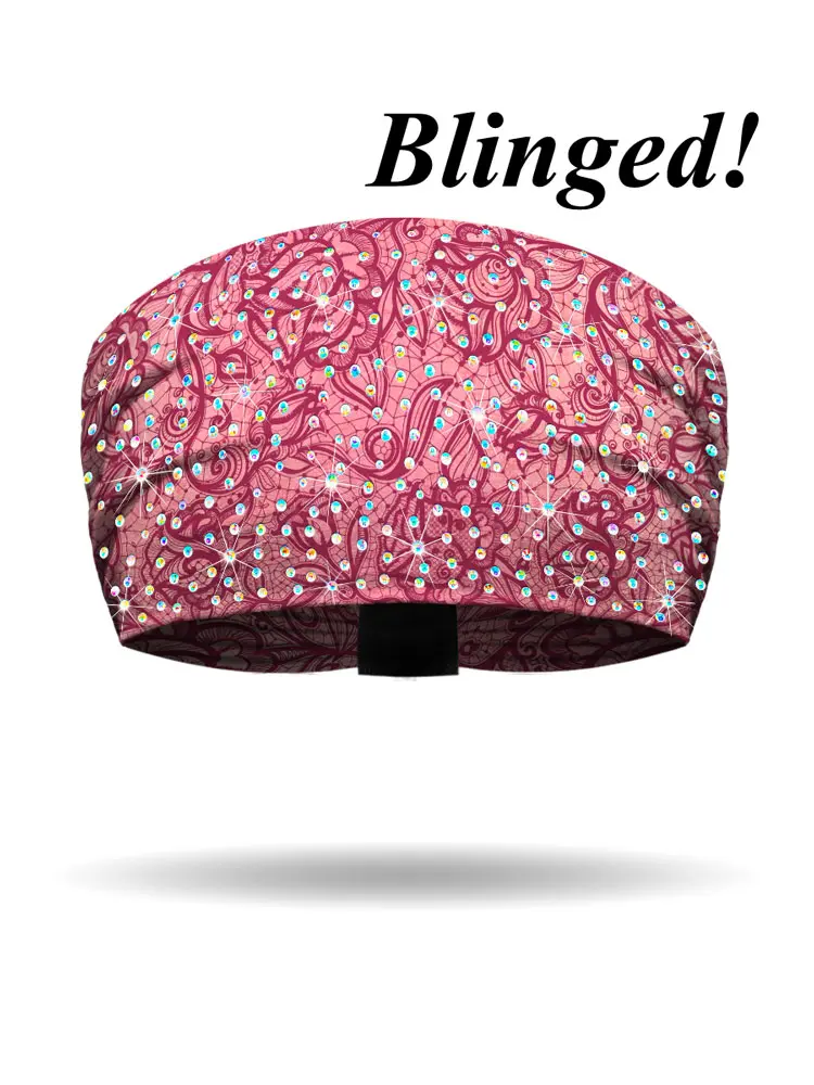 [KB2212R-BLUSH] Lacy Lady  DAZZLED Knotty Band (BLUSH)