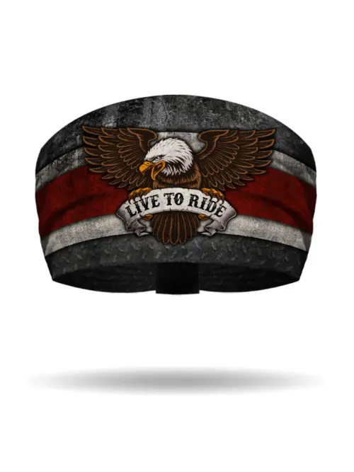 Live To Ride Eagle Knotty Band
