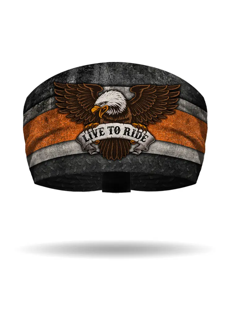 Live To Ride Eagle Knotty Band