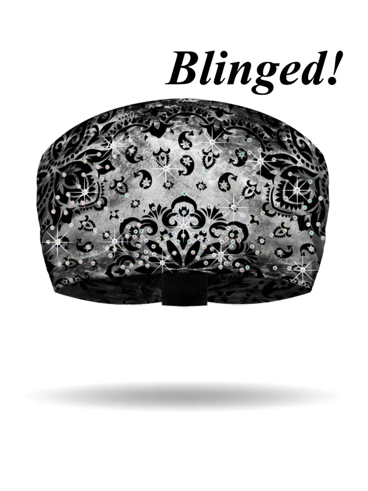 [KB2810R-BLK] Rad-Danna DAZZLED Knotty Band (BLACK)