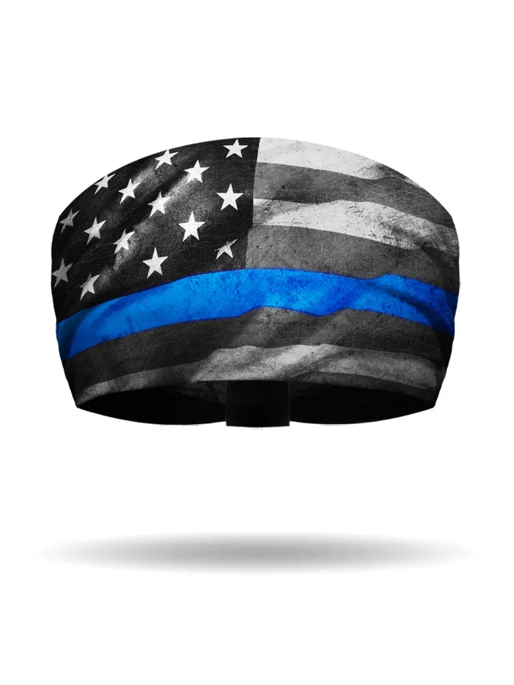 [KB2915-BLUE] Service Flags Knotty Band (BLUE)