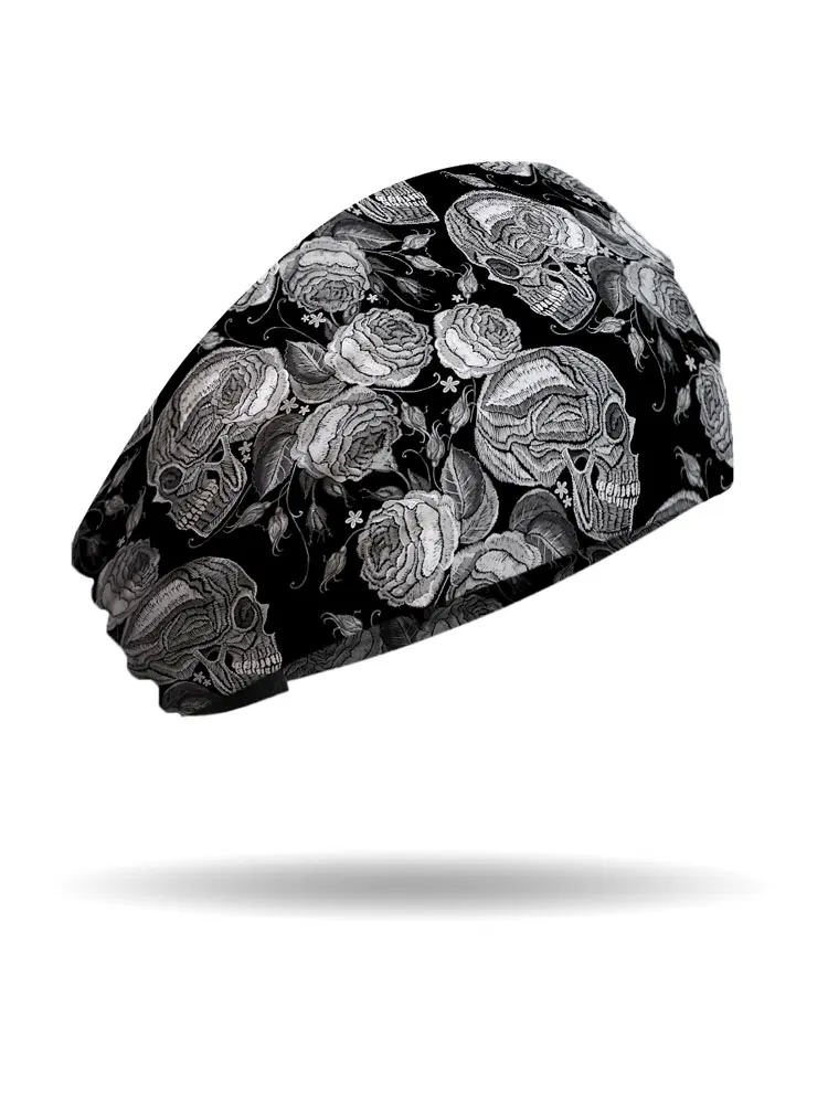 [KB2942-BLK] Skull Garden Knotty Band (BLACK)