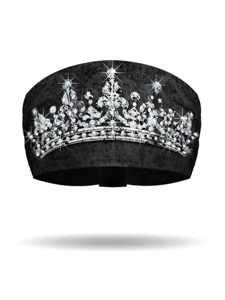 [KB3019-BLK] Tiara Knotty Band (BLACK)