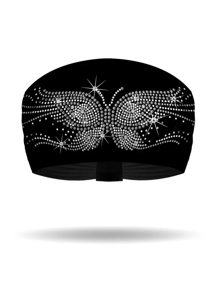 [KB3321-BLK] Wingin' It Butterfly Knotty Band (BLACK)