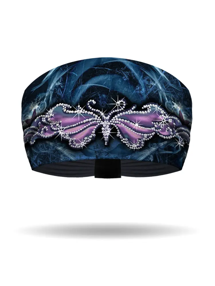 [KB3324-PURP] Wispy Butterfly Knotty Band
