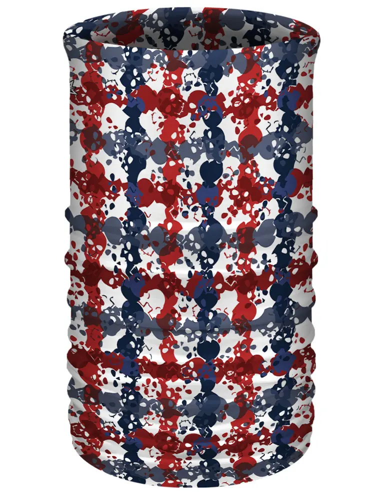 Plaid Skulls Transformer Tube