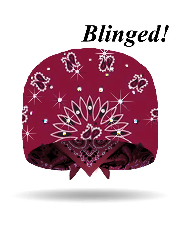 Classic Paisley DAZZLED Bandana 