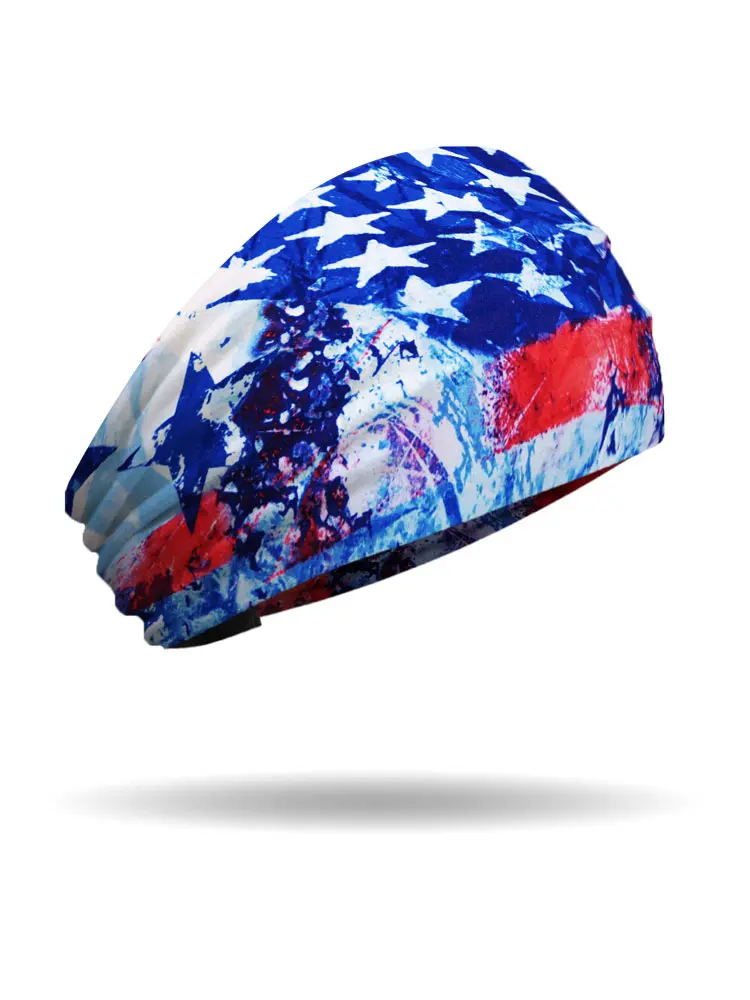 [KB2930-BLUE] Stars & Bars Knotty Band (BLUE)