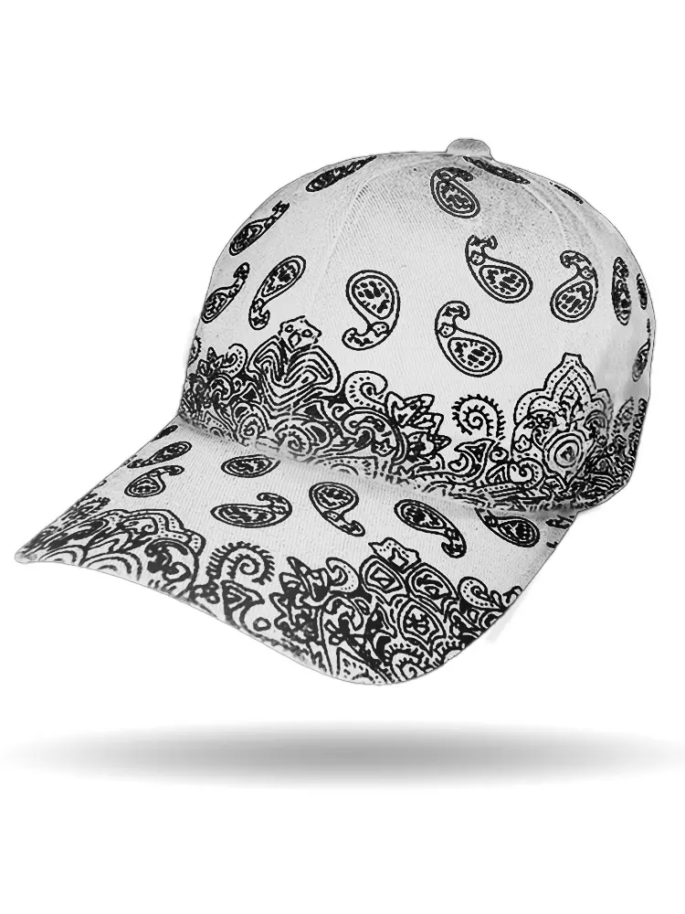 Bandana Print Cap