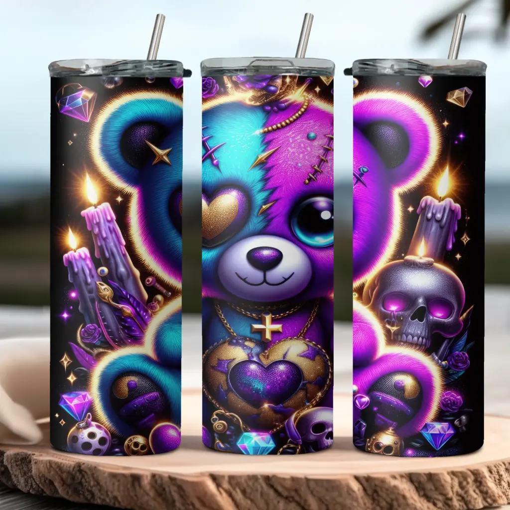 [ST2612] Phantom Bear Tumbler