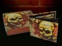 Genuine Leather Printed Bifold Wallet