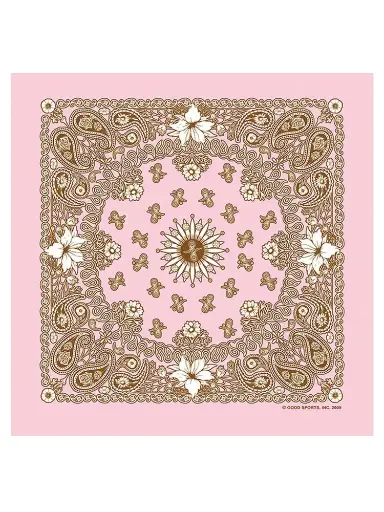 [BAN15] Floral Paisley Bandana