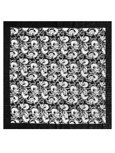 [BAN2926] Skull Flourish Bandana