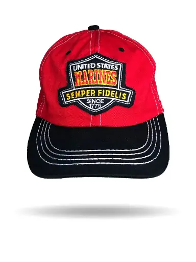 [BC1213-RED] Semper Fidelis Cap