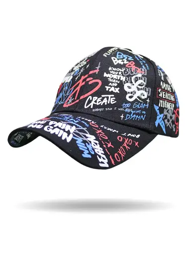 [BC1728] Graffiti Cap