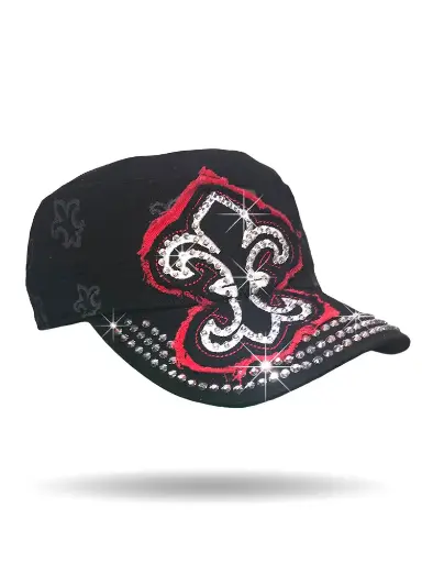 [CC1619] Fleur-de-Lis Cadet Cap