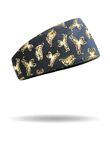[DB1292-GOLD] Holographic Butterfly Dew Band