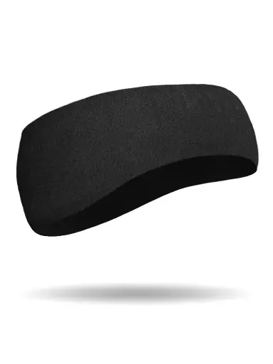 [FHB1222-BLK] Sport Fleece Headband