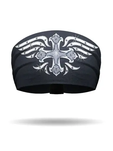 [KB2319] Mystique Cross Knotty Band