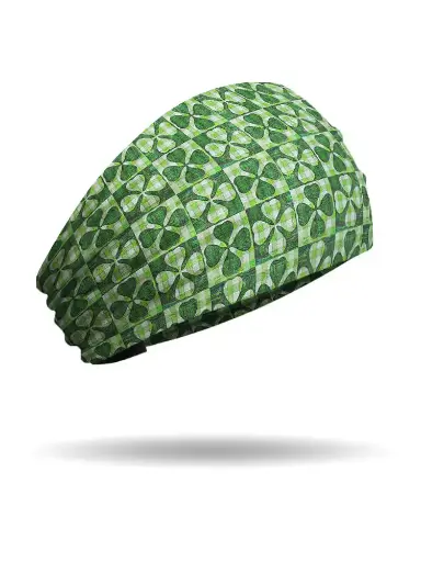 [KB3009] Tartan Shamrock Knotty Band